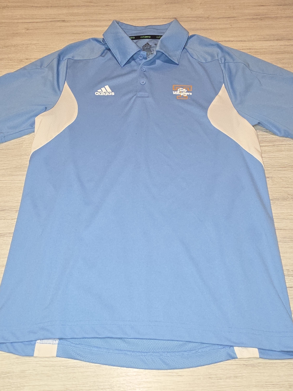 Adidas Climalite Adizero Tennessee Lady Vols Short Sleeve Polo Men's Blue Size S
